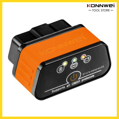 KONNWEI KW903 BT 5.0 Wireless OBD-II Car Auto Diagnostic Scan Tools Car Detector Tester Scanner for IOS Android System