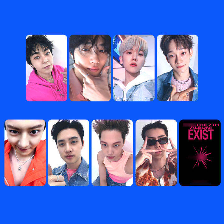 EXO 7th Album Exist Ktown4u PhotoCards Digipack Smini Lomo Suho Xiumin ...