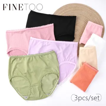 Finetoo 3pcs/set High Waist Panties Women - Best Price in