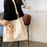 Fashion simple commuter large bag women 2023 new trendy large capacity Messenger all-match shoulder tote bag 【BYUE】