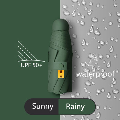 ร่มกันแดด Anti-UV Mini Capsule Umbrella Small Umbrella Pocket Sun Protection And Ultraviolet Protection Parasol Paraguas