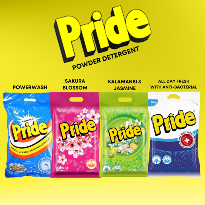 Pride Laundry Powder Detergent 2kg 1kg or 500g Lazada PH
