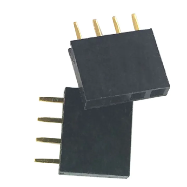 newdv2 20pcs 4 Pin 2.54MM Female Stackable Header Connector Socket For ...