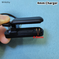 Witkitty Smart Watch 2Pin Charger CLIP 4MM 3MM Universal CHARGING Dock CABLE สำหรับสายรัดข้อมือสมาร์ท