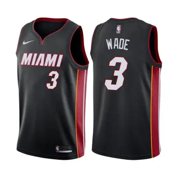 MIAMI HEAT WADE BLACK HG JERSEY FULL SUBLIMATION