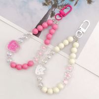 [COD] Yilians new acrylic dripping oil bunny pendant diy mobile phone shell accessories handmade beaded earphone bag