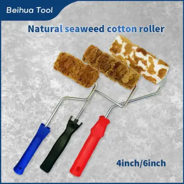 7'' art limitation sea grass sponge roller for wall painting
