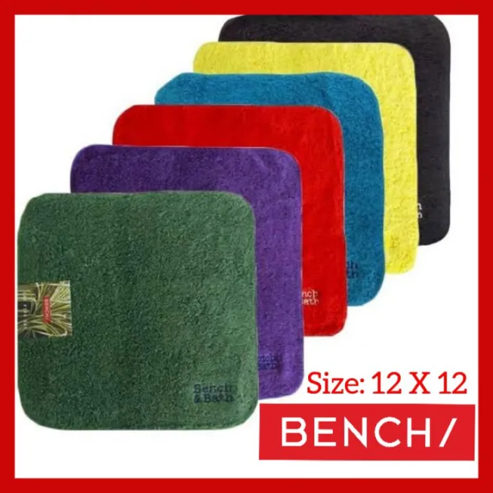 BENCH BATH Bench Face Towels (12x12) Lazada PH