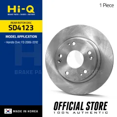 Hi-Q Premium Front Brake Rotor Disc for Suzuki F5A/F6A 4X2, 1piece