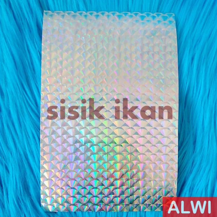 Stiker Hologram Sisik Ikan Untuk Metal Jig And Minnow Lazada Indonesia