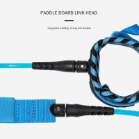 “：】、‘ 5Mm 7Mm Two-Color TPU Foot Rope Paddling Board SUP Belt Life-Saving Rope Surfboard Rope SUP Board Surf Paddleboard Accessories