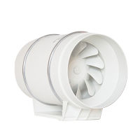 4inch 220V Silent Inline Duct Fan Hydroponic Exhaust Air Extractor Blower for Home Bathroom Vent Grow Powerful Ventilation