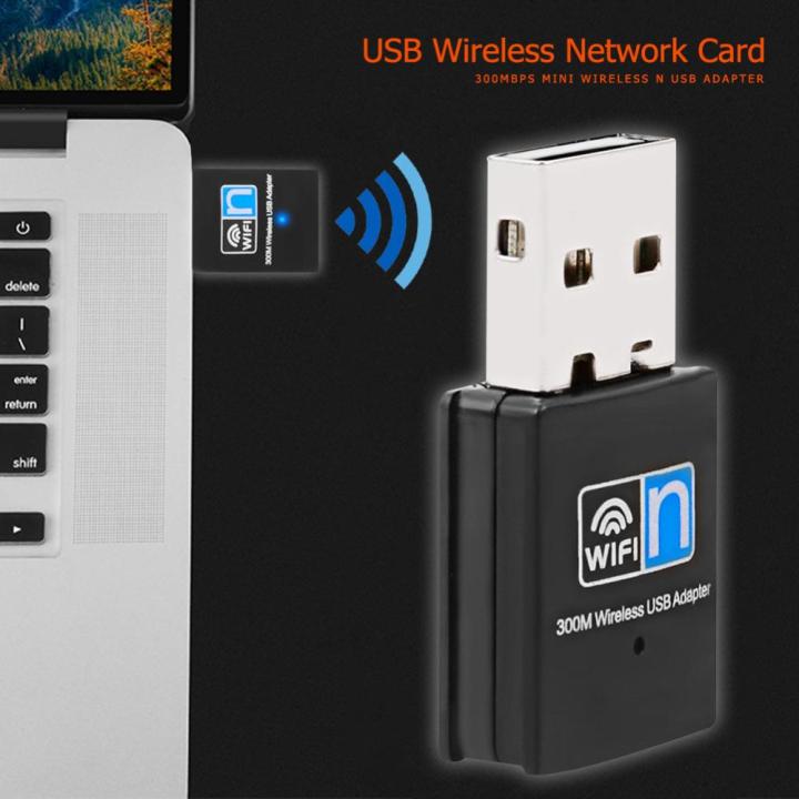 usb-อะแดปเตอร์-wifi-300mbps-usb-2-0เครื่องอุปกรณ์เชื่อมต่อกับ-wifi-การ์ดเน็ตเวิร์กไร้สาย802-11-n-g-b