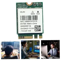 DW1820 QCNFA344A Wireless Network Card 2.4G+5G Dual-Band Gigabit Bluetooth 4.1 NGFF Network Card Supports 802.11AC