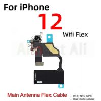 เสาอากาศเซลลูลาร์บลูทูธจีพีเอส NFC Wifi Flex สำหรับ iPhone 11 12 Pro Max Mini Wi-Fi สัญญาณสายเคเบิลงอได้โทรศัพท์ซ่อมแซมชิ้นส่วน