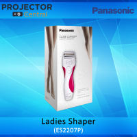 Panasonic Ladies Shaver for Women ES-2207-P , Cordless 3 Blade Razor, Pop-Up Trimmer, Close Curves, Wet Dry Operation, Independent Floating Heads