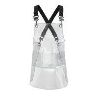 【jw】☃ New Fashion Transparent Custom Color Logo Accessories Hair Washable Man Womens Apron