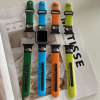 พร้อมส่ง ???? สาย Apple Watch The North Face สายซิลิโคน รุ่นใหม่ สำหรับ apple watch Series Se 7 6 5 4 3 2 1 T500 38mm 40mm41mm 42mm 44mm 45mm