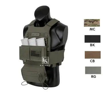 Low Vis LV-119 Slick Plate Carrier Tactical Quick Release Vest w