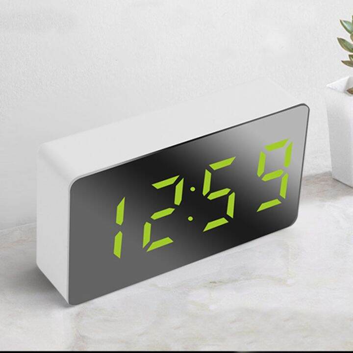 【jw】 7x4CM Desk Alarm Clock Bedroom Timer Table USB | Lazada PH