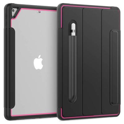 Case for iPad mini4 5 Air2 9.7 10.2 11 Air4 10.9 TPU Acrylic Back Cover with Stand Auto Sleep Smart Tablet Cover