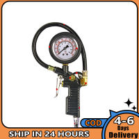 CALLENDERA Tire Air Pressure Gauge Inflator Deflator With Rubber Hose 220bar Air Pump Compressor For RV Car Motorcycle Bike