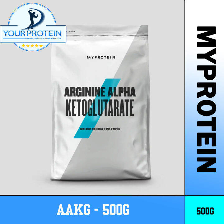 Myprotein AAKG Arginine AlphaKetoglutarate 500g Tăng sức mạnh