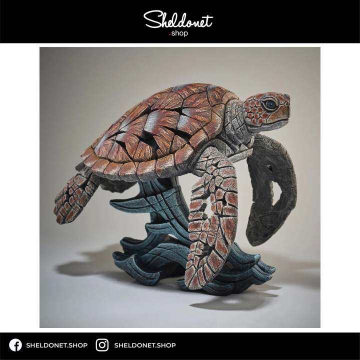 Enesco: Edge Sculpture - Sea Turtle Figure | Lazada