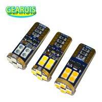 10ชิ้น W5W แอลอีดี Canbus T10 12 Smd 3030ไม่มีข้อผิดพลาดไฟติดรถยนต์เลี้ยวด้านข้างป้ายทะเบียนรถแสงลำต้นโคมไฟกวาดล้างสีขาวสีแดงสีเหลืองอำพัน