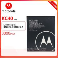 2022ใหม่ Original Motorola 3000MAh KC40สำหรับ Motorola Moto E6 Plus XT2025-1 XT2025-2แบตเตอรี่แบตเตอรี่โทรศัพท์มือถือ