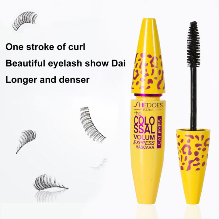 4D Mascara and Eyeliner Set 2 in 1 Mascara Pencil Long Lasting Liquid