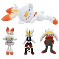 【LZ】▣  Pokemon Mega Evoluções Pikachu Pelúcia Dragapult KoraidonMimikyu Boneca Recheada Lucario Scorbunny Zacian Peluches Brinquedo Crianças Presente