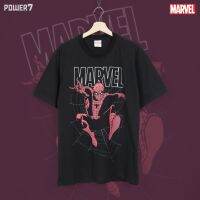 Power 7 Shop เสื้อยืด Marvel ?Comics ยอดนิยมสำหรับวัยรุ่น ผ้าฝ้ายใส่สบาย mantshirt