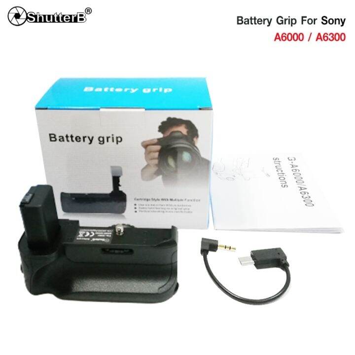 battery-grip-shutter-b-รุ่น-a6000-a6300-a6400-vg-a6300-replacement