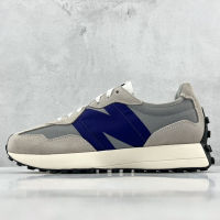 ข้อเสนอที่ จำกัด เวลา New Balance 327 Series สีเทา - น้ำเงิน เต็มกล่อง รองเท้าผ้าใบสำหรับผู้ชายและผู้หญิง จัดส่งฟรี / จัดส่งที่รวดเร็ว/รองเท้าฝึก