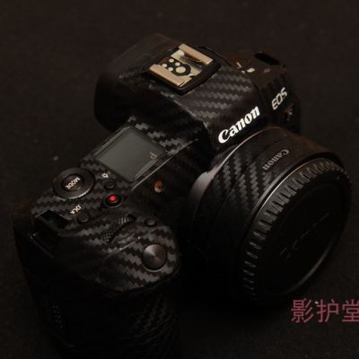 3M Carbon Fiber Premium Decal Skin For Canon EOS R5 R6 EOSR RP R 200Dii Camera Skin Decal Protector Coat Wrap Body Cover Case