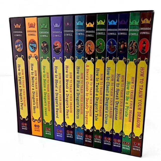 Brand new How To Train Your Dragon book set of 12 English adventure ...