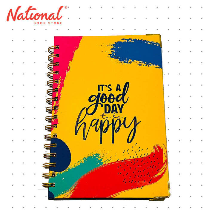 Doodle Planner 2023 DTV A5 Yellow Happy Day Hardbound Wiro Lazada PH
