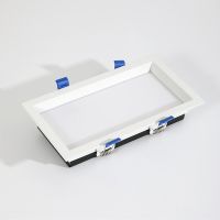 ZZOOI Led Panel no Dimmable Recessed led downlight 12W 18W 24W 36W Square LED Spot light led ceiling lamp AC110V 220V