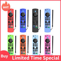 ฝาครอบป้องกันเคสซิลิโคนใช้ได้กับทีวี Amazon Fire Omni Serise/fire Tv 4 Series Tv Remote สำหรับ Frie Tv Alexa เสียงระยะไกล