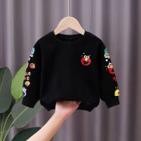 HiGoBaby 【คลังสินค้าพร้อม】 เสื้อกันหนาวมีฮู้ดสำหรับเด็ก การ์ตูนสัตว์ cute ตัวการ์ตูนหมี สเวตเตอร์ สำหรับเด็กชายและเด็กหญิง เสื้อกันหนาวมีฮู้ดพิมพ์ลายสไตล์เกาหลีสำหรับเด็ก