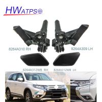 หัวฉีดเจ็ทไฟหน้าลาวาด้านคนขับ &amp; ฝาครอบ8264A309 LH 8264A310 RH สำหรับ Mitsubishi Outlander 2016-2018 8264A311WB 8264A312WB