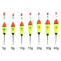 ✚❂ Hot 5g 8g 10g 15g 20g 30g 40g EVA Luminous Fishing Night Float High Quality Long Vertical Night Lighting Fishing Floats Bobber