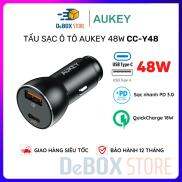 Tẩu Sạc ô tô AUKEY Siêu Nhanh CC-Y48 công suất 48W USB A QC 3.0 USC