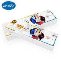 สินค้าใหม่ X9 MAX สมาร์ทวอทช์บลูทูธ BIG2.0 ชาร์จไร้สาย NFC โรงงานนาฬิกาอัจฉริยะ