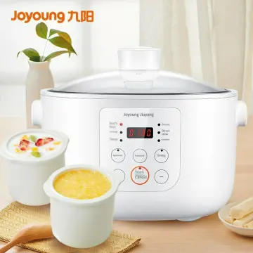 Ter cooking pot small electric stew pot mini portable light food pot  multi-functional health electric stew pot household porridg