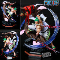 Figure ฟิกเกอร์ One Piece วันพีซ เต็มพิกัดสลัดจอมลุย วันพีช Roronoa Zoro โรโรโนอา โซโร World Effect Dengan Lampu Untuk Hadiah Natal สูง 39 cm Ver Anime ของสะสมหายาก อนิเมะ การ์ตูน มังงะ คอลเลกชัน ของขวัญ Gift New Collection Doll ตุ๊กตา manga Model โมเดล