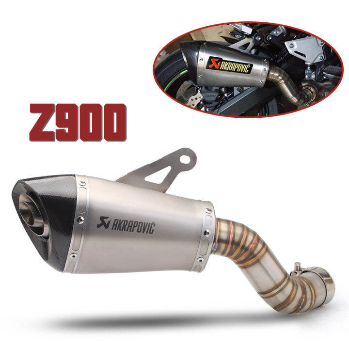 z900 exhaust slip on