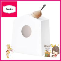 กล่องทิชชู่ป็อปอัพ MINIMAL SCULPT BIRDBIRD สีขาวPOP-UP TISSUE BOX DISPENSER MINIMAL SCULPT BIRDBIRD WHITE **พลาดไม่ได้แล้วจ้ะแม่**