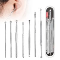 Stainless Steel Ear Scoop Earwax Removal Tool Earpick Sticks Curette Spoon Adult Children Ear Clean Personal Health Care Gadget